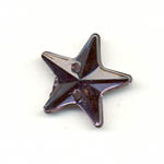 Sew-on acrylic stones : Stars - Black Diamond