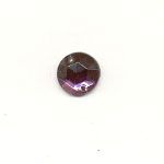 Glass embroidery stone-9mm, Amethyst