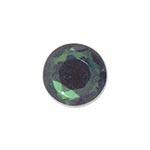 Sew-on acrylic stones - 15mm Round - Emerald