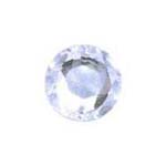 Stick-On Acrylic stones - 7mm round, crystal