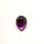 Stick-On Acrylic stones - 10mm pear, amethyst