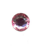 Sew-on acrylic stones - 18mm Round - Light Rose