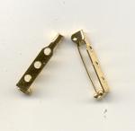 Brooch pin - 25mm - Gold