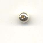 Round Metal Spacer, 5mm Silver coloured