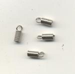 Coil Ends - Large - Nickel plated