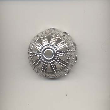 Bell Cap - Silver coloured