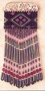 Amethyst Diamond Jeweled Bar Pin