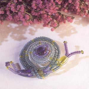 Beaded Bug - Suzy Snail
