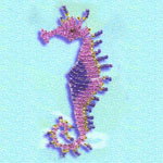 Seahorse - Purple