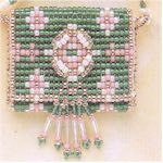 Petit Purse Necklaces-Teal Diamond