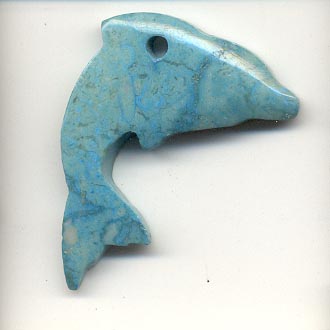 Soapstone dolphins