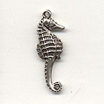 Antique silver metal charms