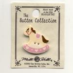 Small pink rocking horse