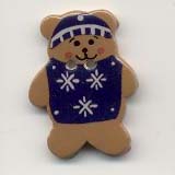 Mill Hill buttons - teddies