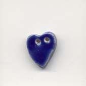 Medium Folk Heart - Blue